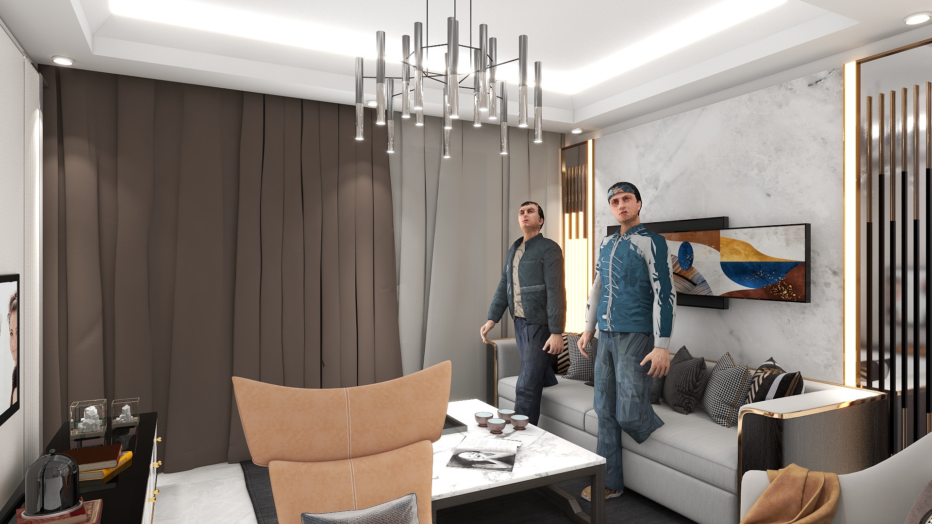 何文祥-罗老师家园户型图-装修设计方案