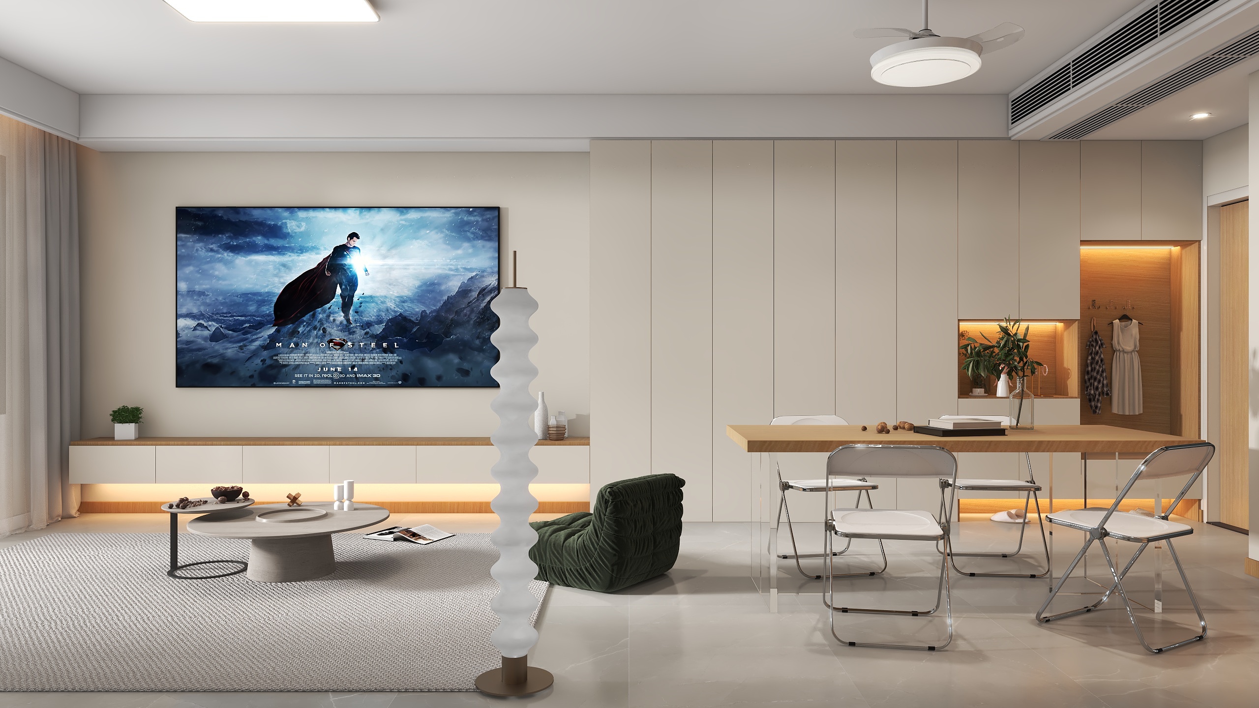 SH建设朱春龙-100㎡ 现代简约-装修设计方案