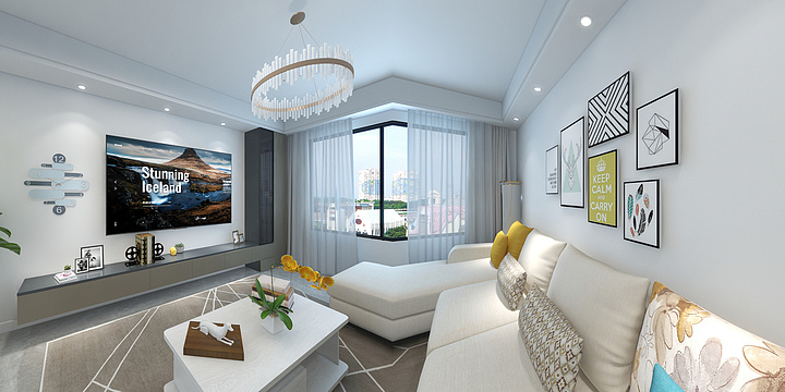 白羽2028-金茂悦北一区14-2-702-装修设计方案