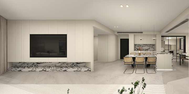 YD言荰设计-临安绿城钱王广场8-1101---严-装修设计方案