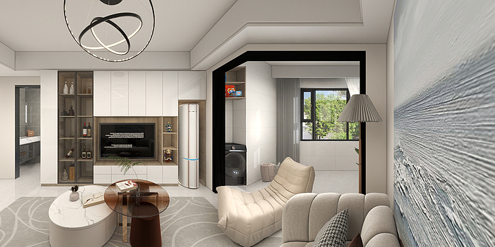 金小洋-旭辉公园府-装修设计方案