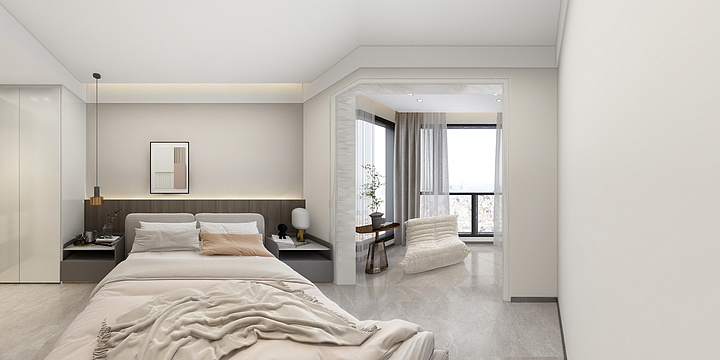 顶层设计工作室-柳岸听音-装修设计方案