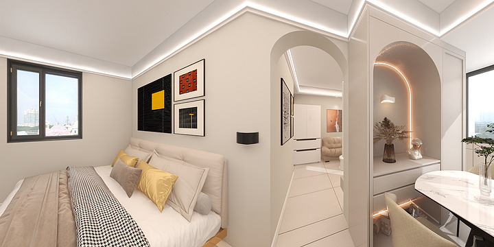 绘时光DESIGN-励先生效果-装修设计方案