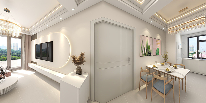 Ms少年-FHC73m2-装修设计方案