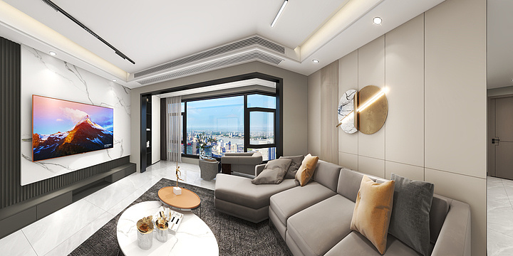 啊六设计-恒大御景半岛16栋2403雅居-装修设计方案