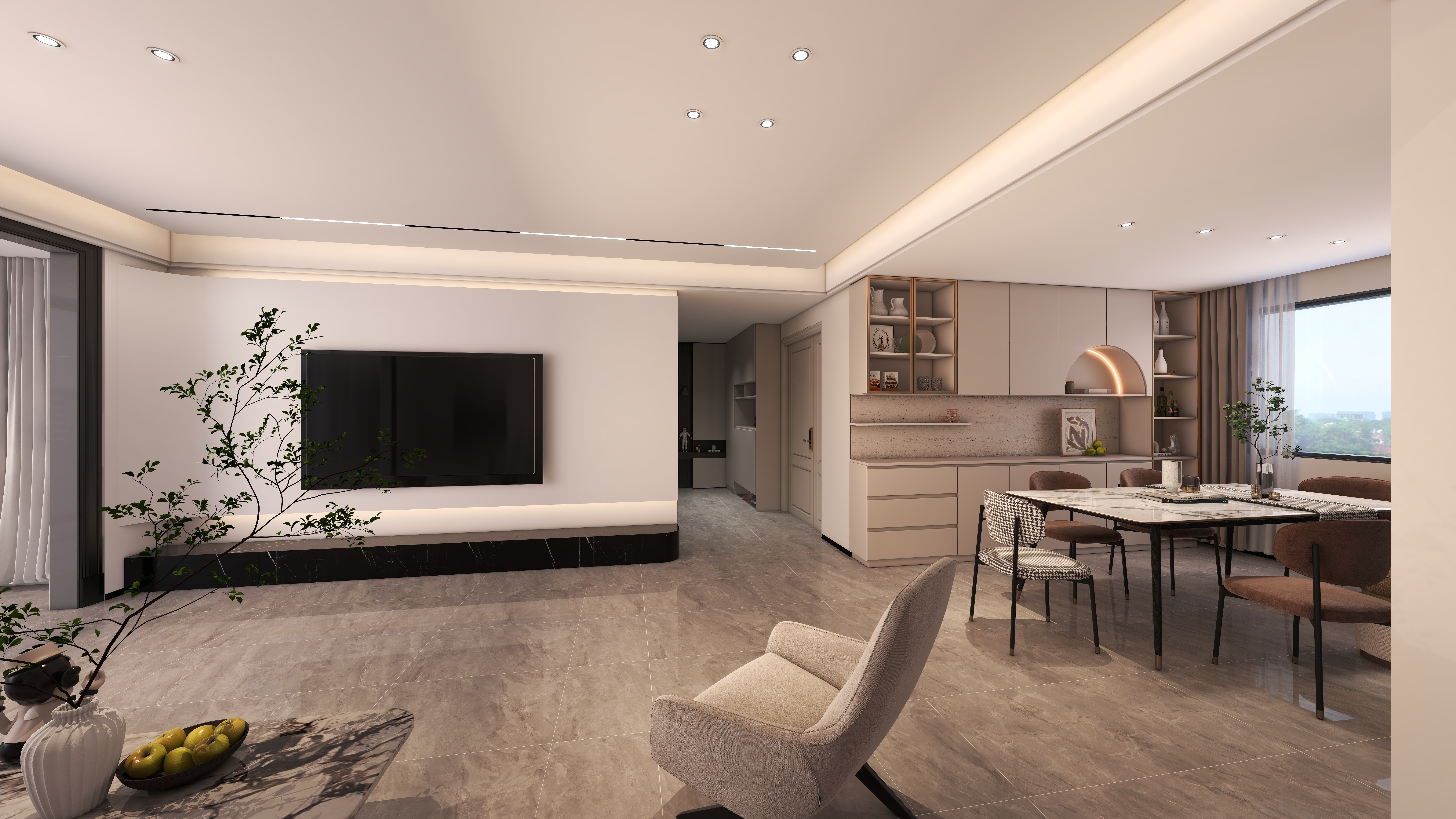 杜虹桥-现代简约179㎡-装修设计方案