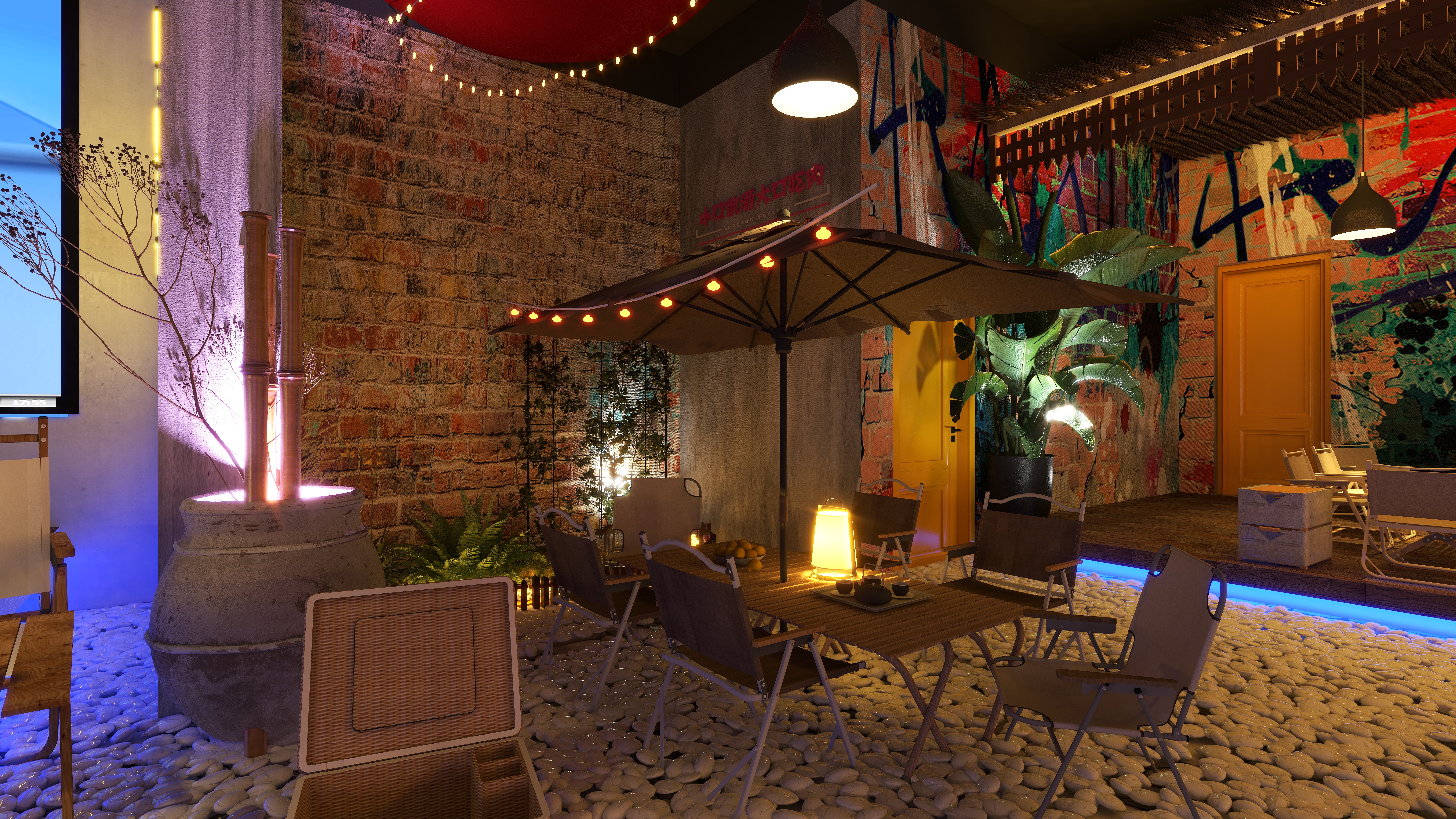 设**计-露营餐吧-青吧（金牌设计）-副本-装修设计方案