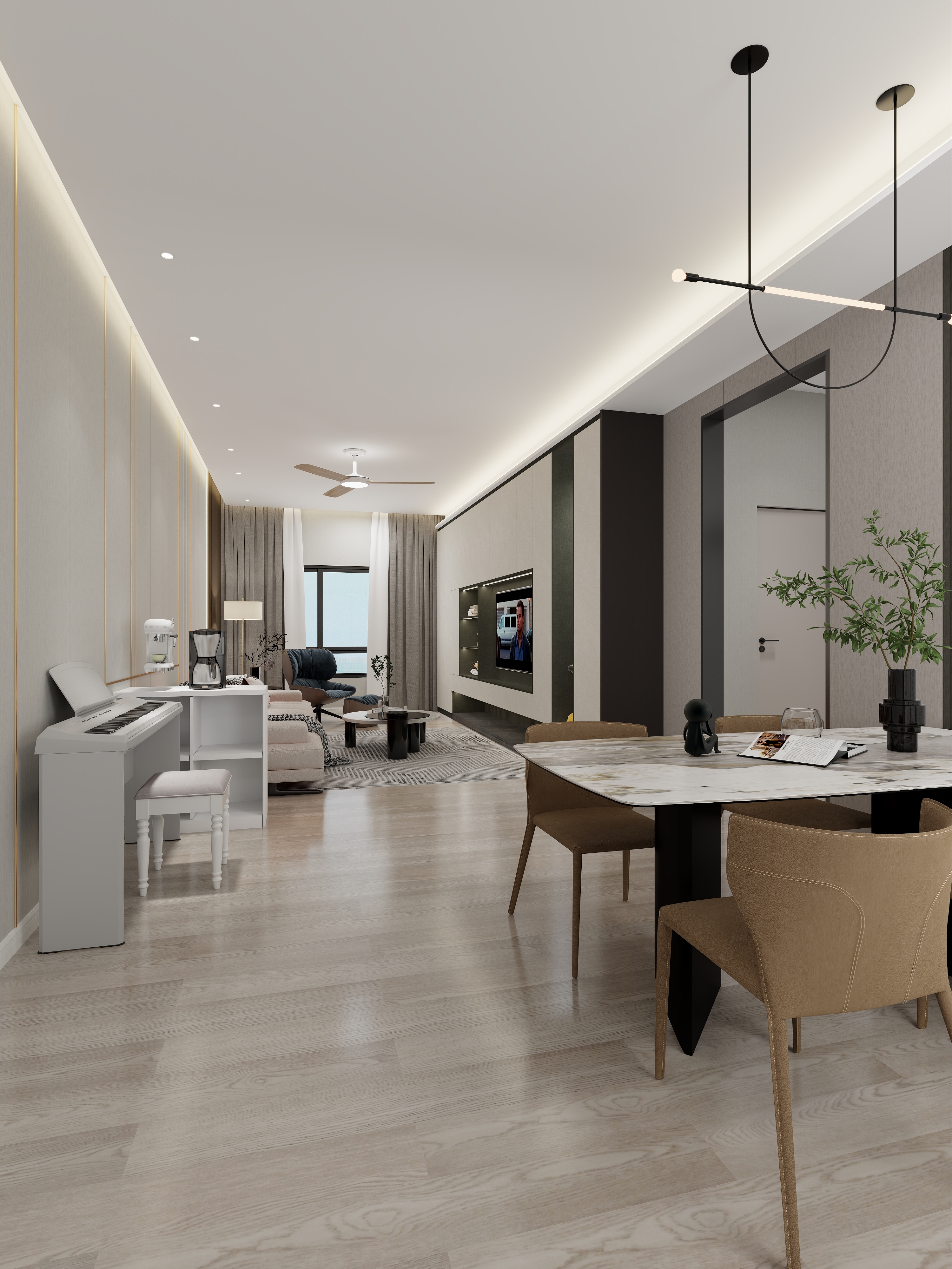 马来西亚小蔡一碟-BJ_Akasia_-装修设计方案