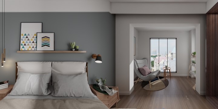 DLfalwgmy-卧室-新手教学-装修设计方案