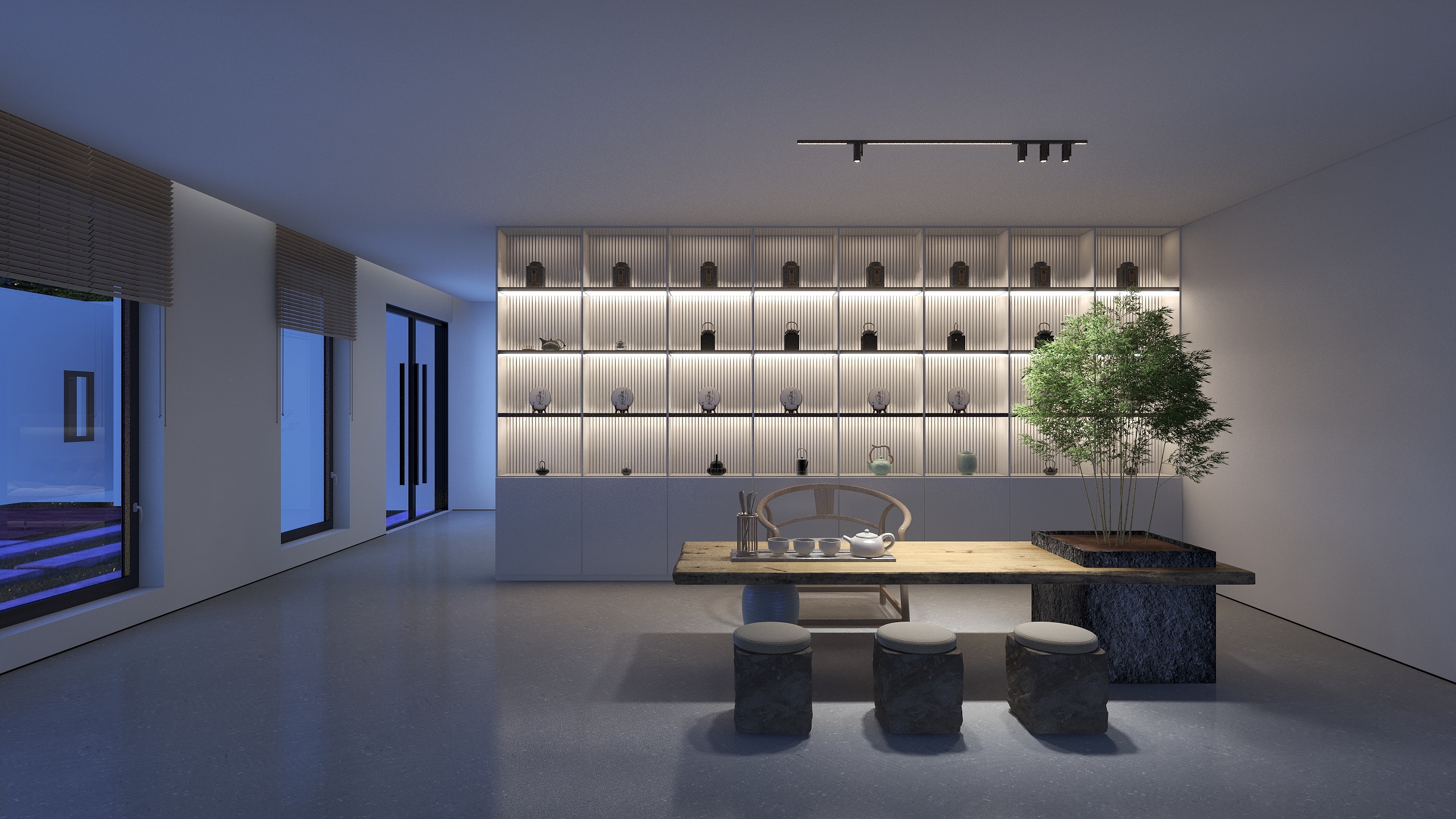 壹元道室内设计-海淀区一九七八手工艺术有限公司194㎡2室-装修设计方案