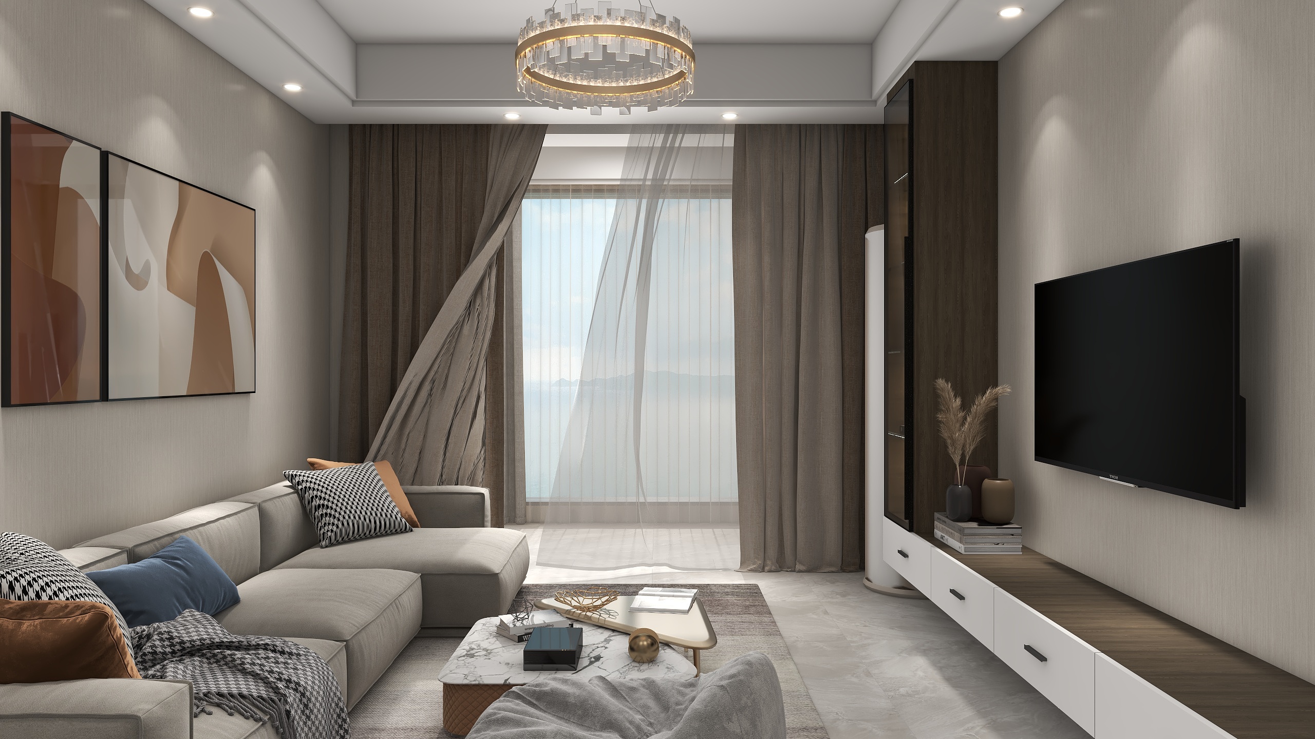 小北很会画饼-天安逸品95㎡-1502-装修设计方案