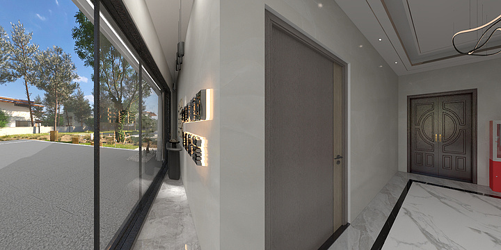 逸阳装饰设计-海峰样板房-装修设计方案