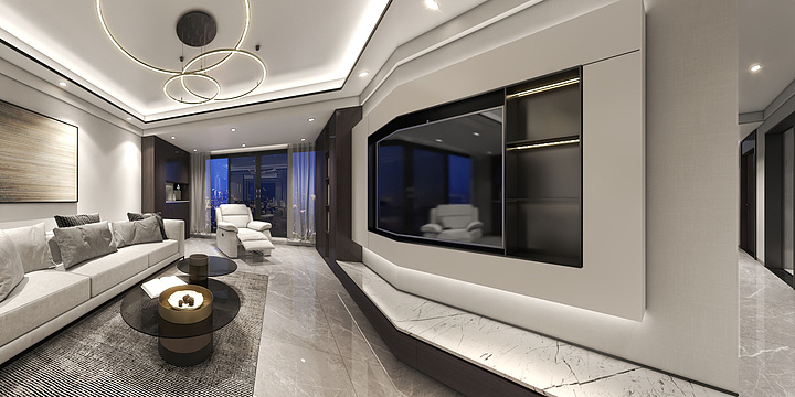 顾森设计室-四姐雅居-装修设计方案