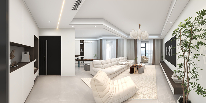 LJW设计-国誉府高层-装修设计方案