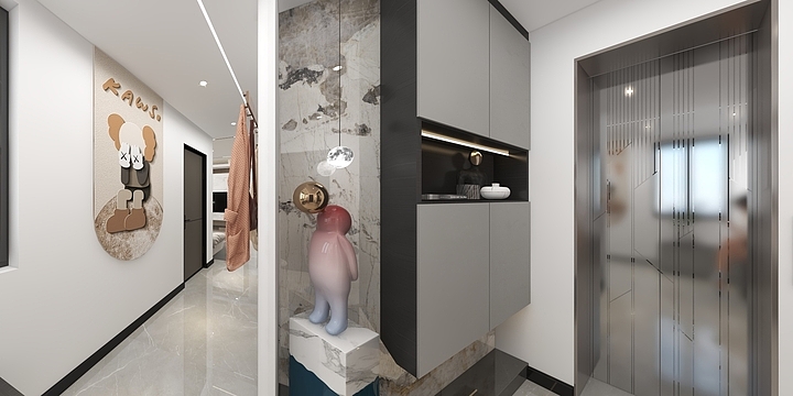 设计找我做-亿林龙城二期现代-装修设计方案