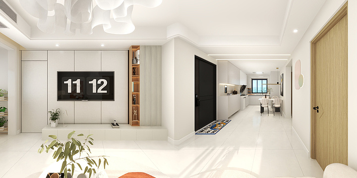 设计师可可ma-金融街-装修设计方案