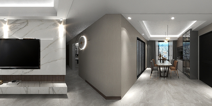 夏茂容-现代简约-装修设计方案