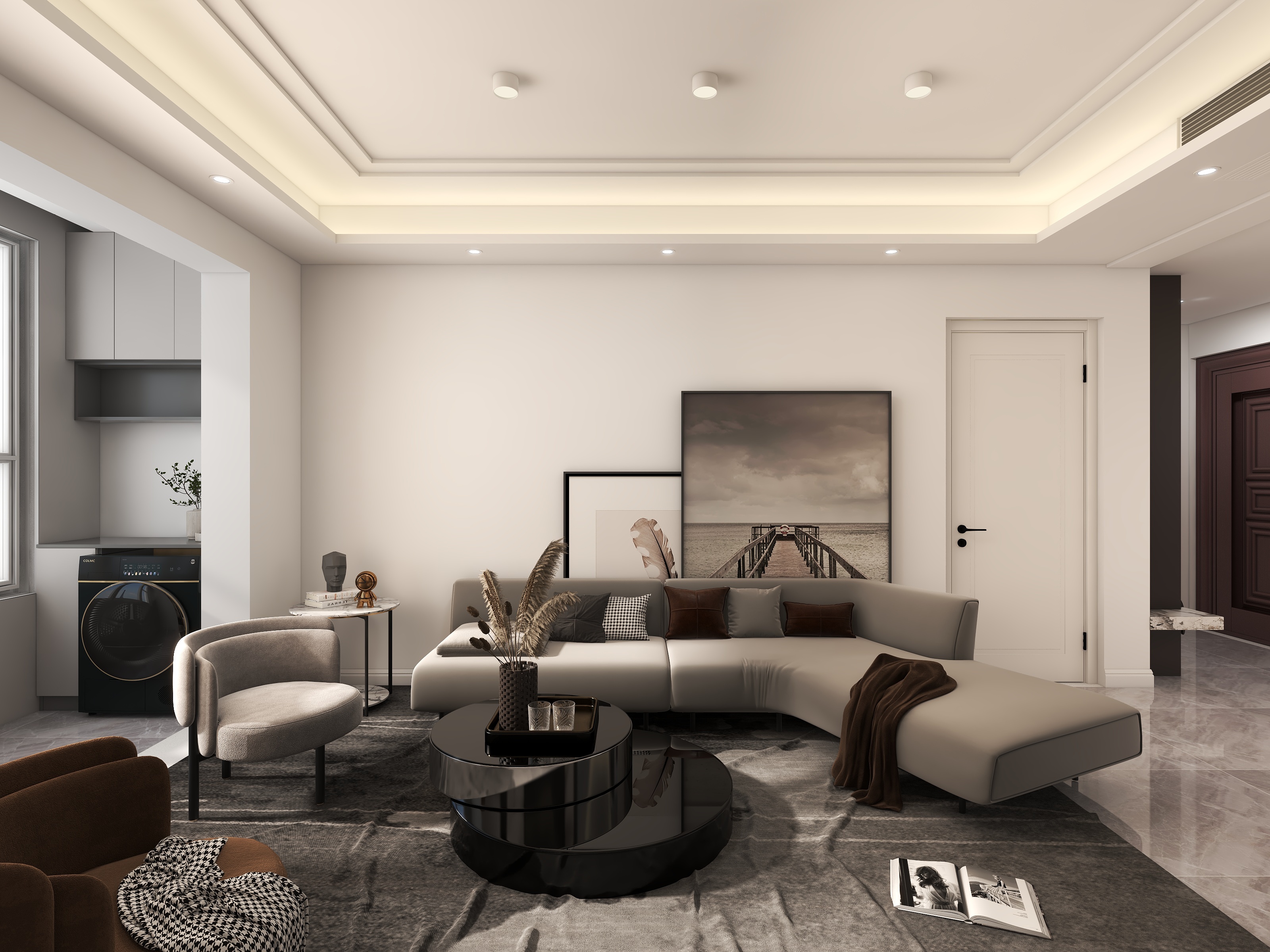 青筑壹舍朱设计-119㎡3室-装修设计方案