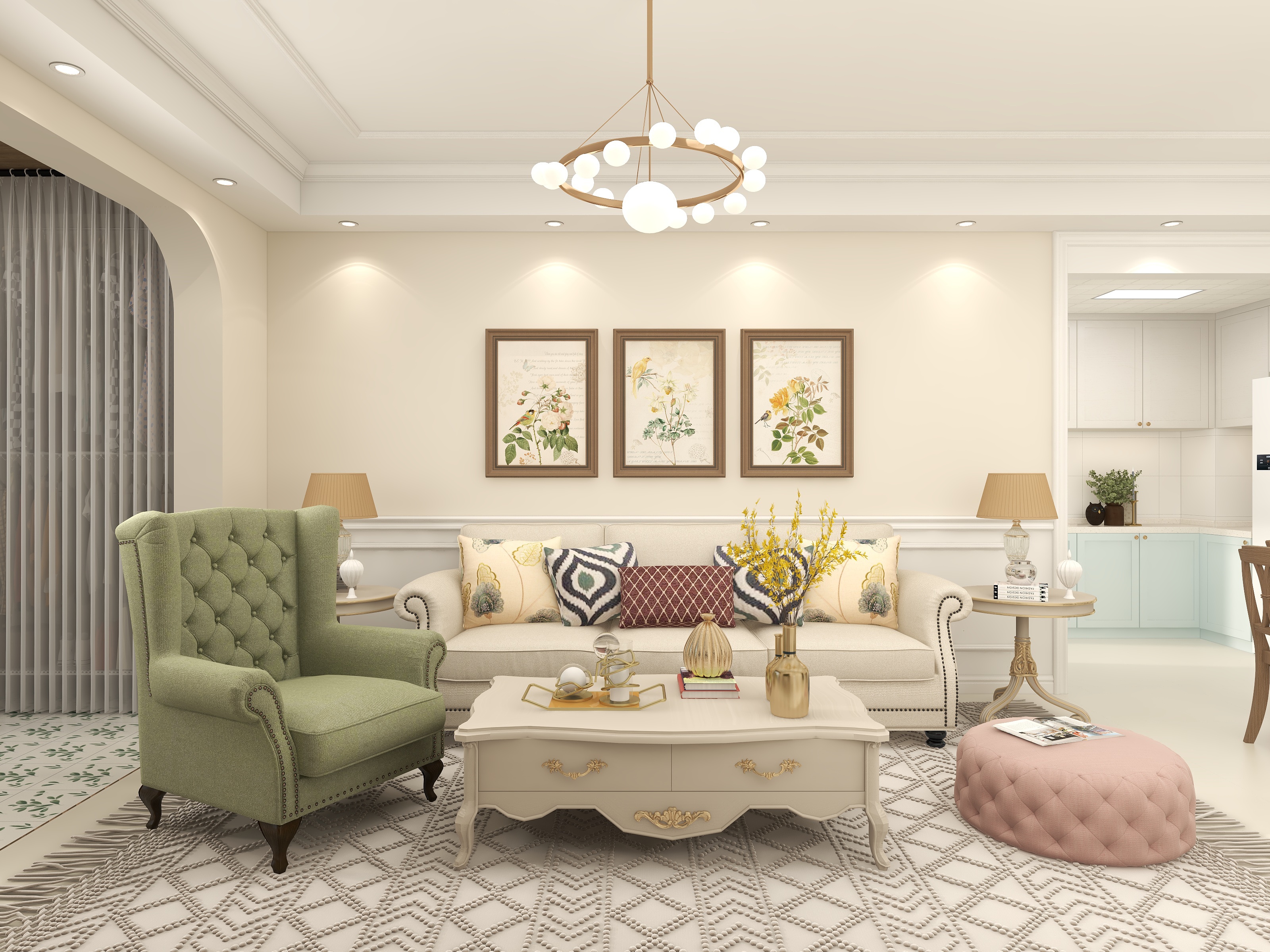 惠州装修找沫竹-德信居-新语装修效果图