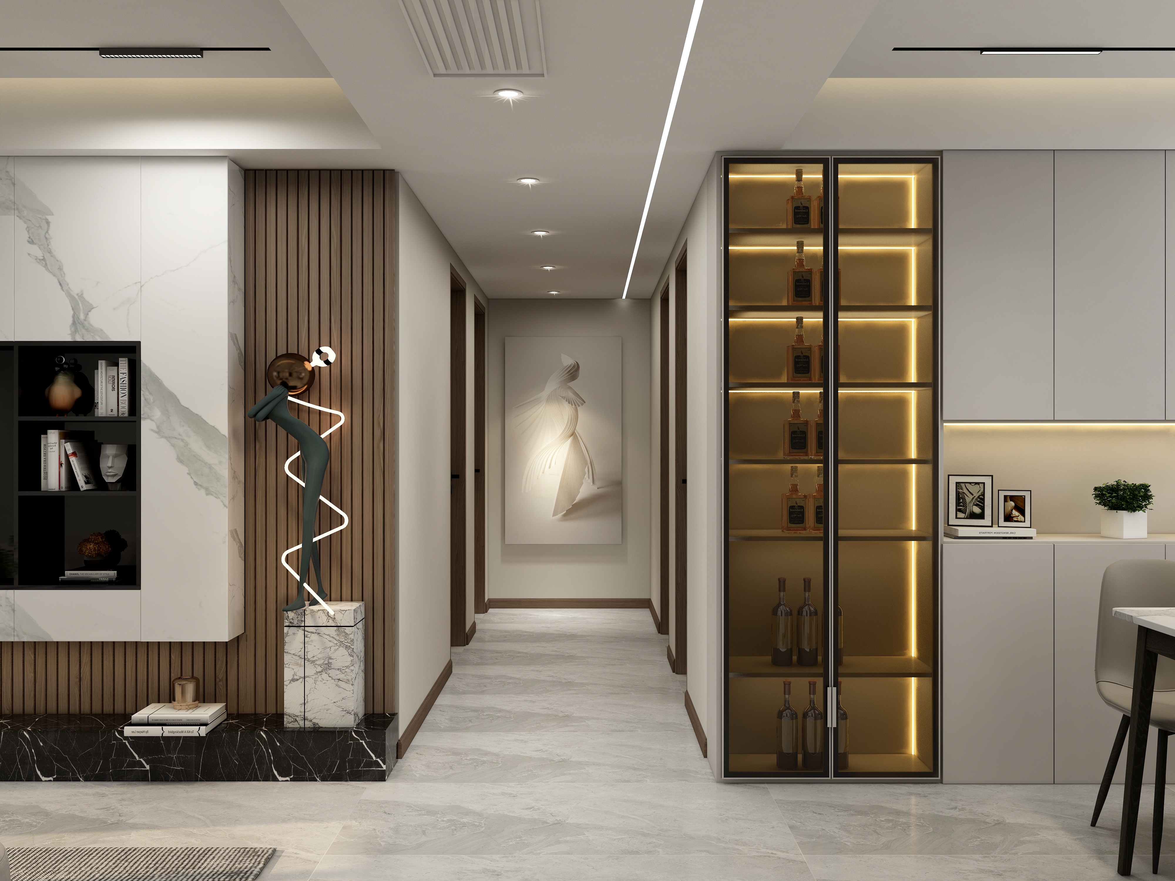 耿国祥-金海湾-东区现代简约126㎡3室-装修设计方案