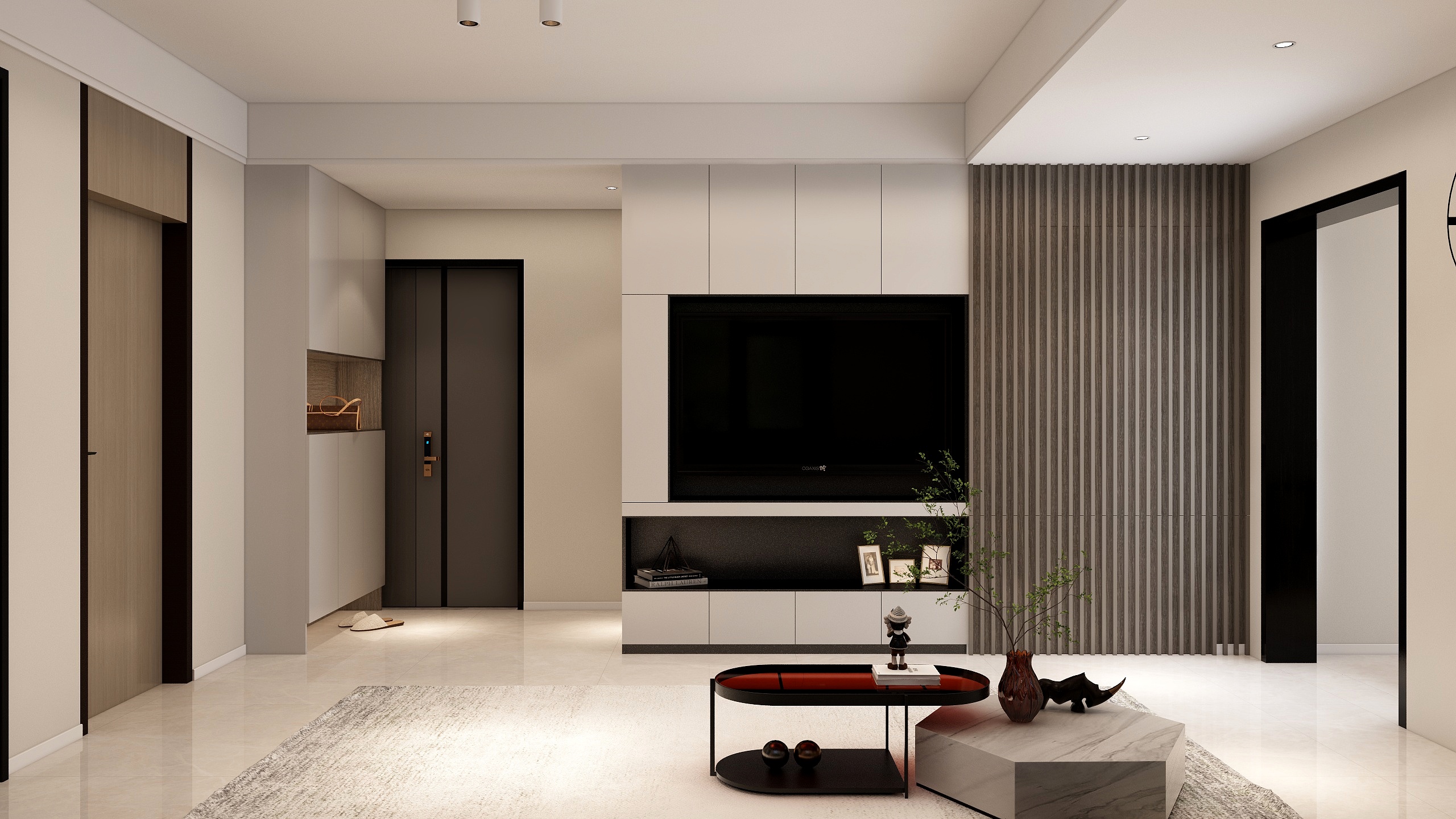 凤兮设计-和光同尘-安乐的镇-小现代-装修设计方案