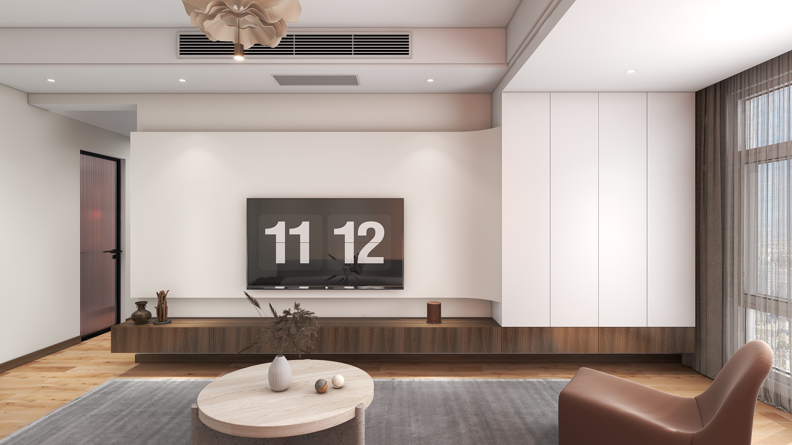 JunyTuTu-雍景湾侘寂风装修效果图