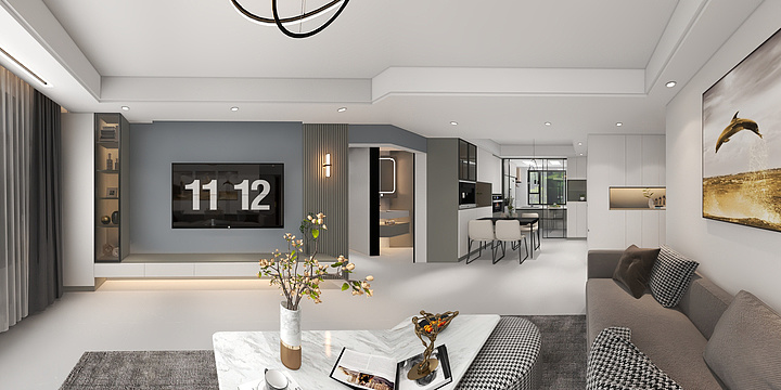 壹点点-顺驰港湾-装修设计方案