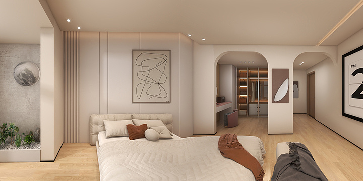 熊佳昊-誉天下尚都39㎡-装修设计方案