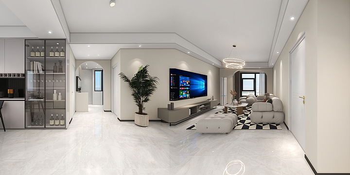 洛曼大地-正本时代天境Y6-2-503-装修设计方案