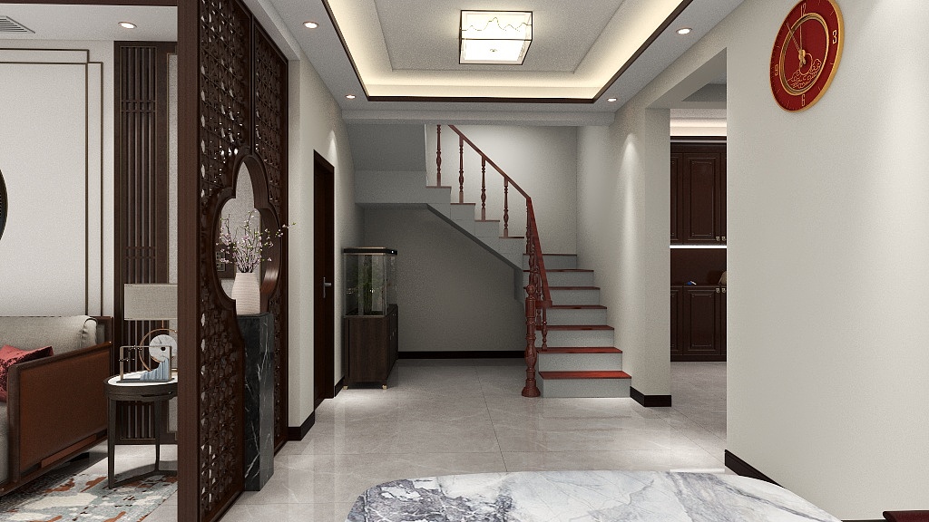 李宏伟-幸福墅105、3-4层-装修设计方案