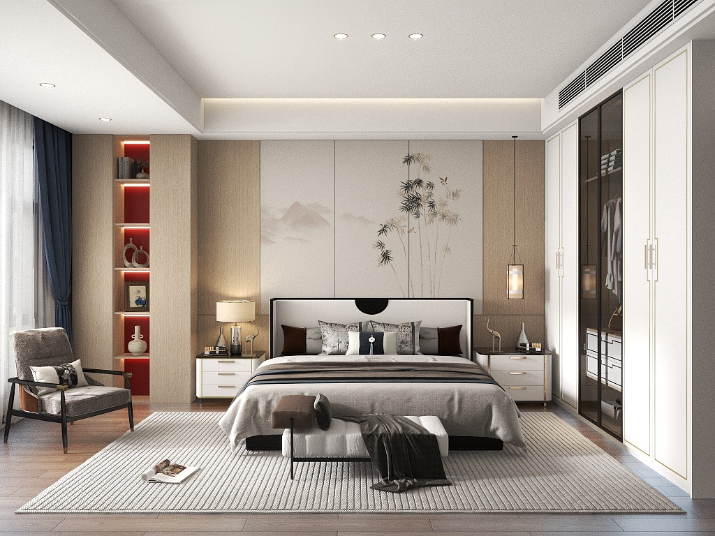 王伦设计师-4.13新中式卧室直播-副本-装修设计方案