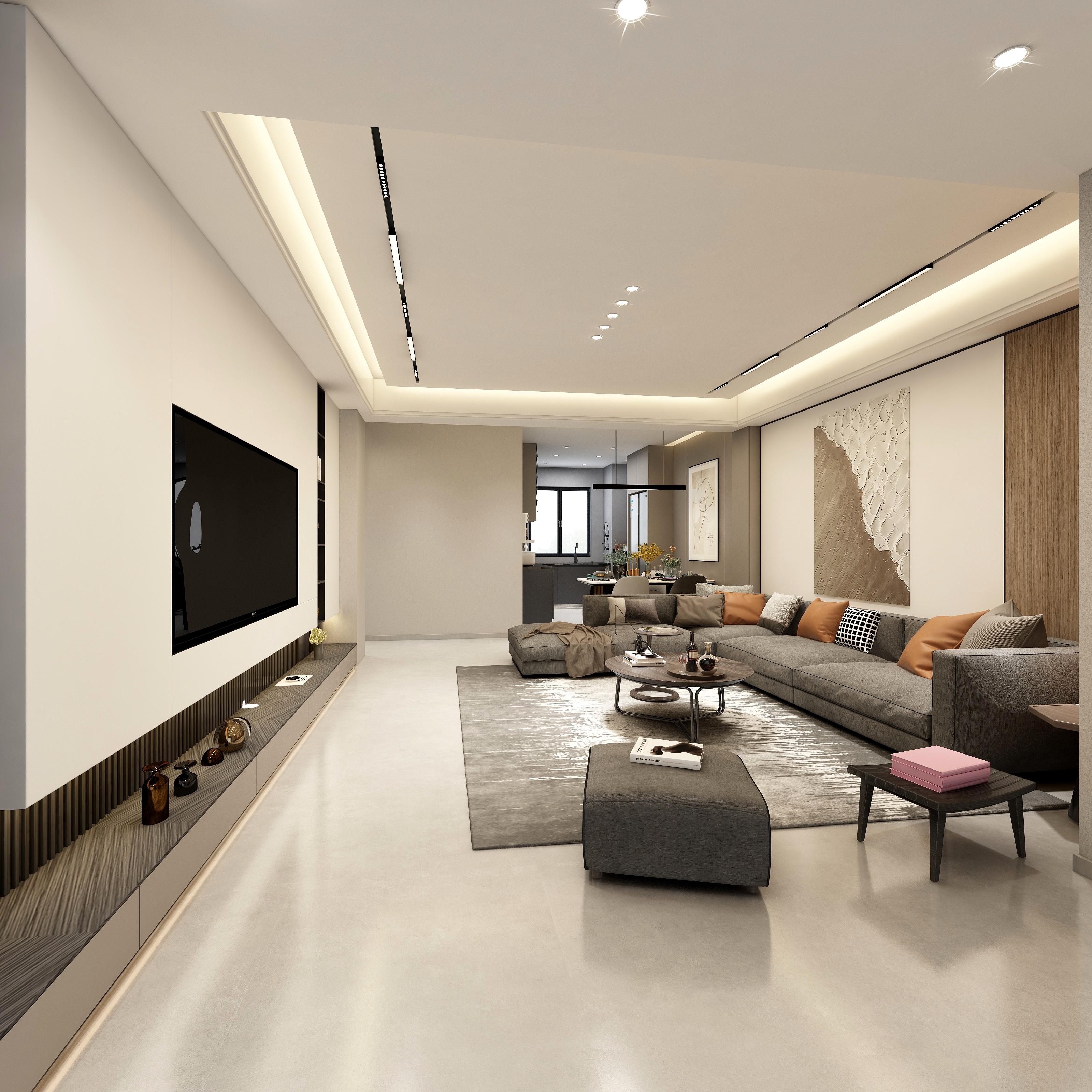 溢家空间设计-吴总罗马家园大别野-装修设计方案