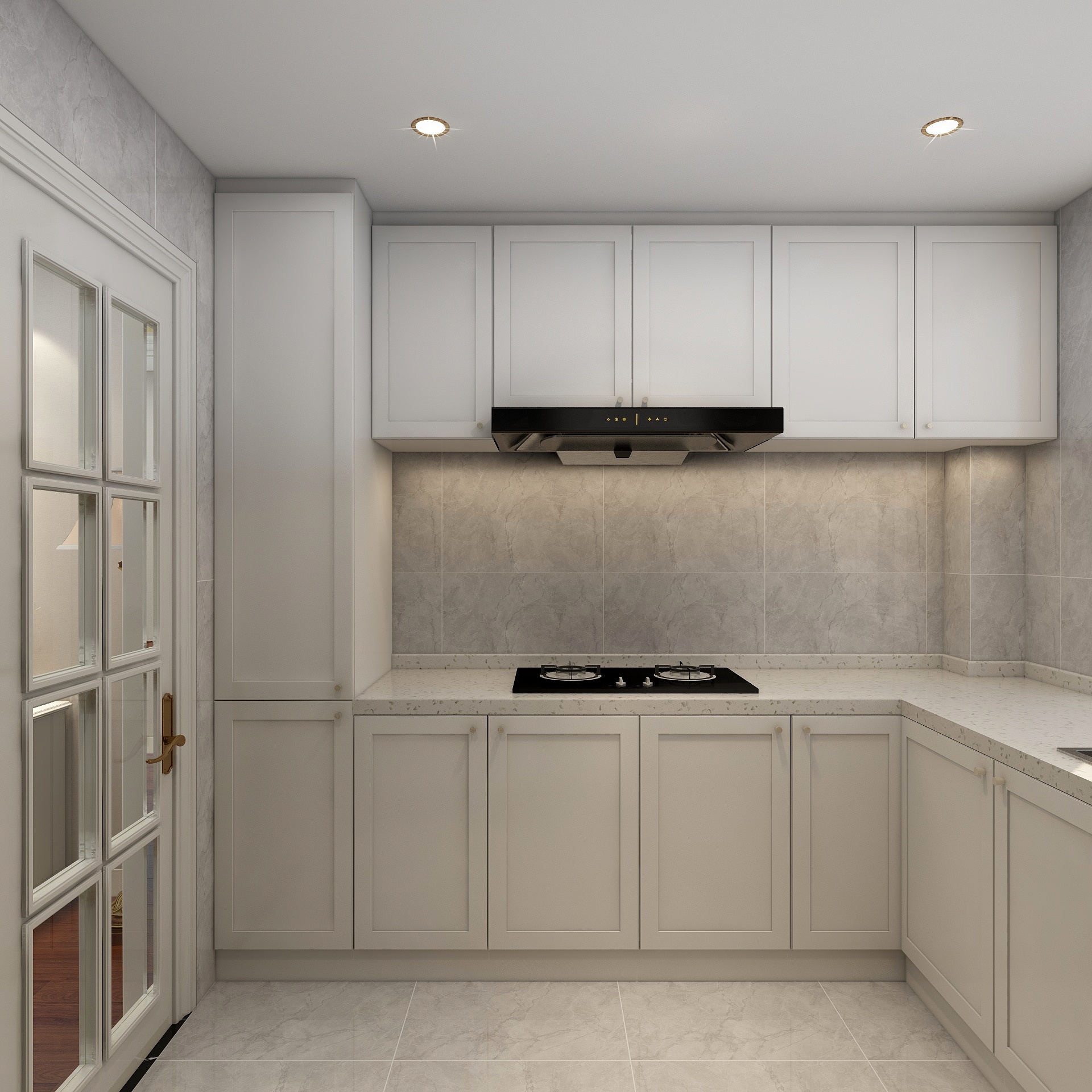 湛智华-美式173平4房装修效果图