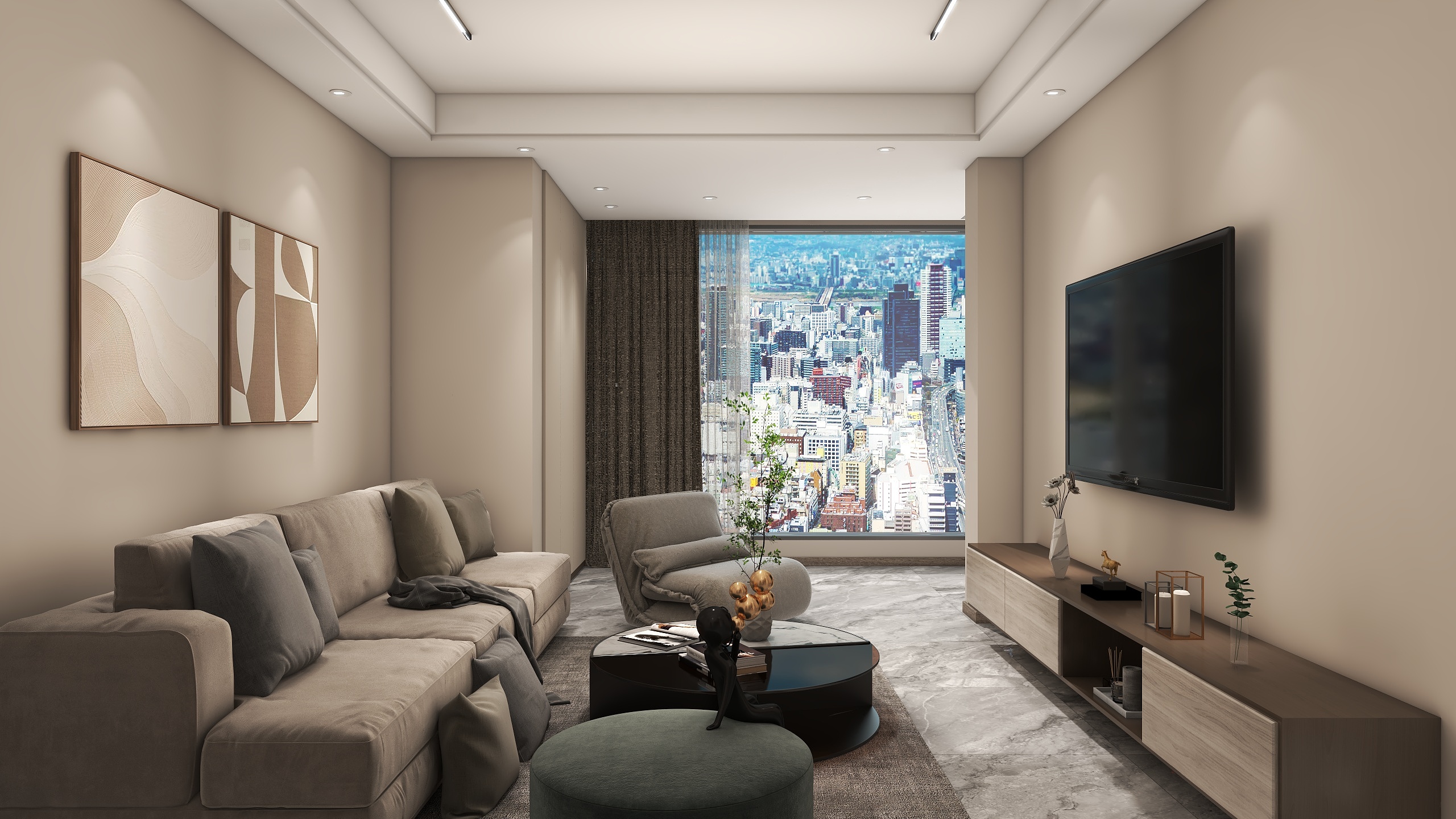 小北很会画饼-华悦名苑-99㎡-装修设计方案