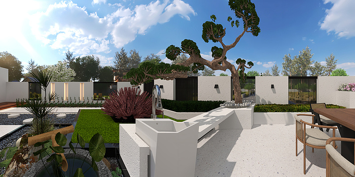 小坤设计-庭院-装修设计方案