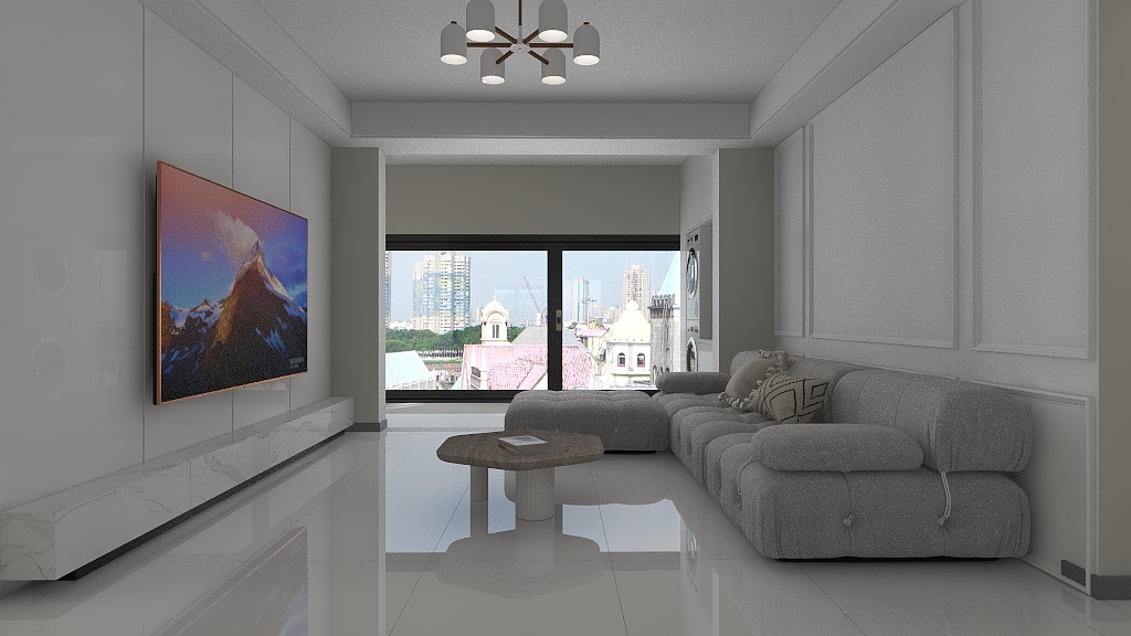 十口月1-靖西天润城142m²-装修设计方案