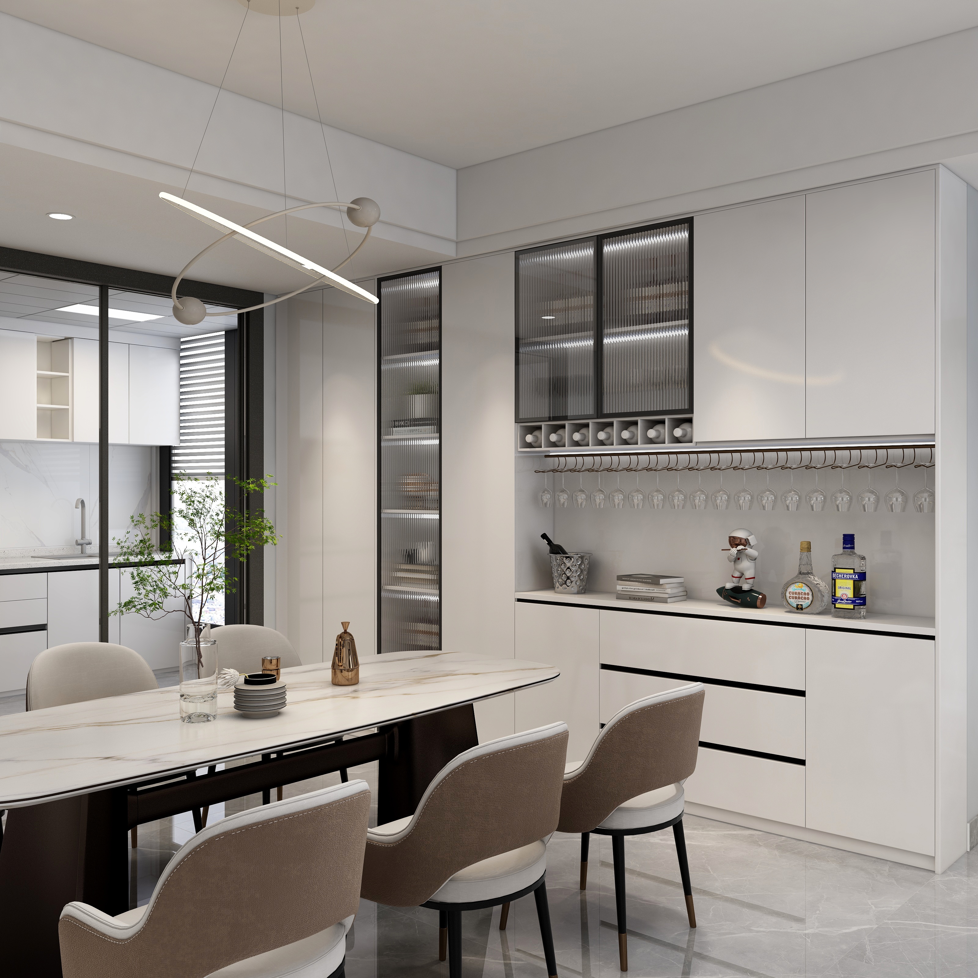 靖西星艺-银山颐园5栋2-1301房-装修设计方案