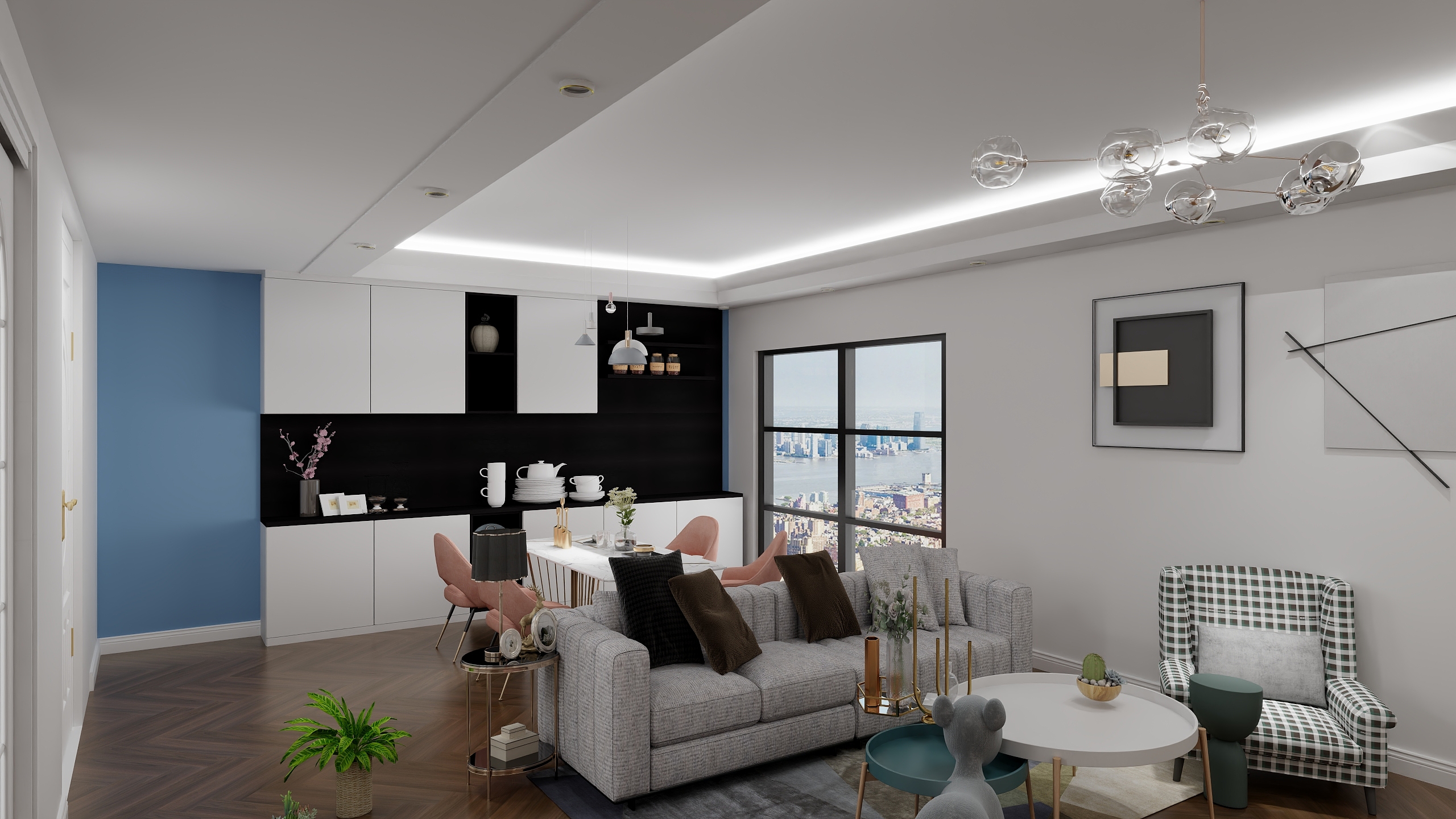 海南伊丽莎建筑装饰工程有限公司-126㎡2室-装修设计方案