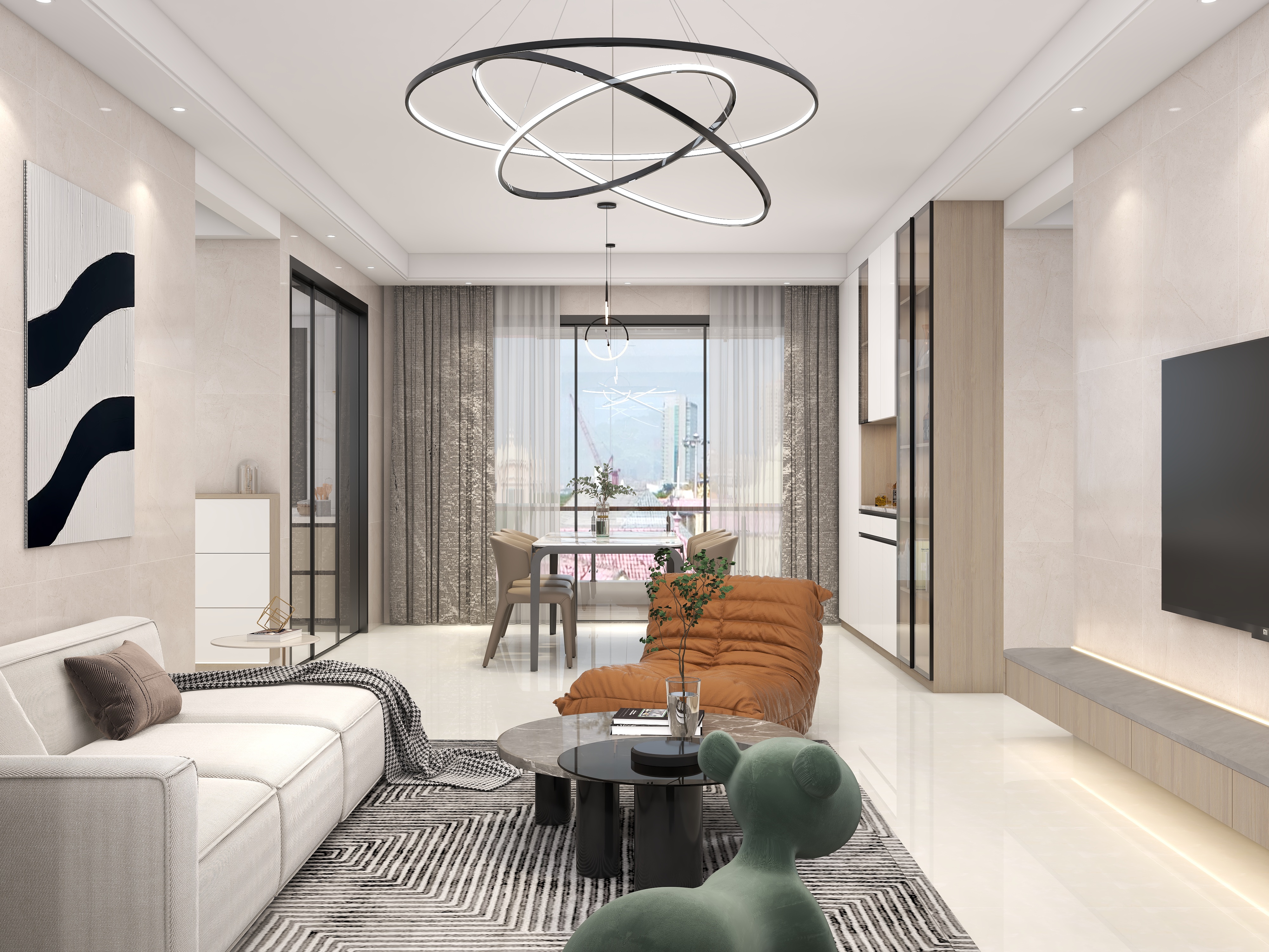 李佳洋-现代简约风装修效果图