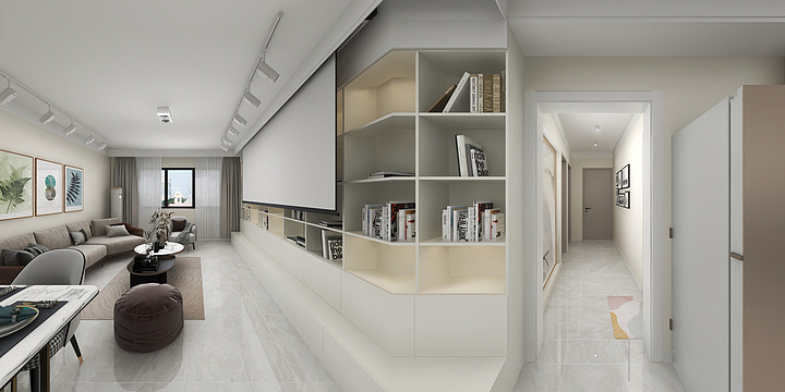 暗凌-阳光悦居120-装修设计方案