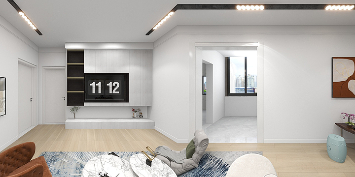 设计师周发扬-航天新村张姐-装修设计方案