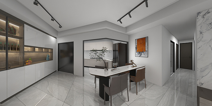 优智家-装饰-煌-湖南省永州市双龙云溪湖6栋-装修设计方案