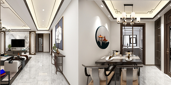 设计小魏118-天保九如華府一期-装修设计方案