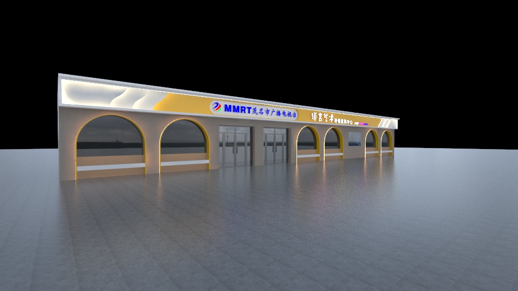 前沿广告-曾静威-电视台-装修设计方案