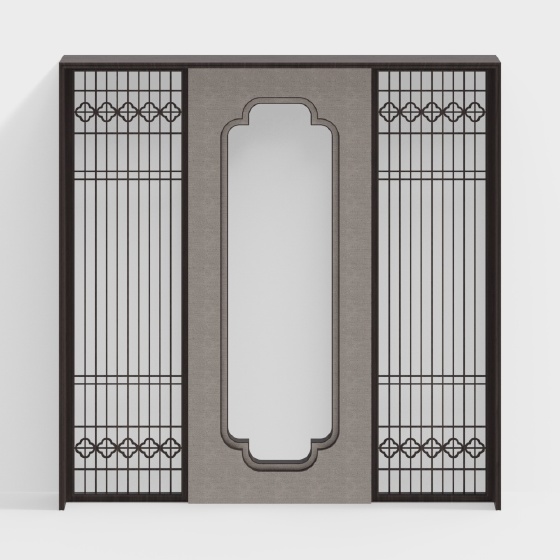 New Chinese Style Partition Screen