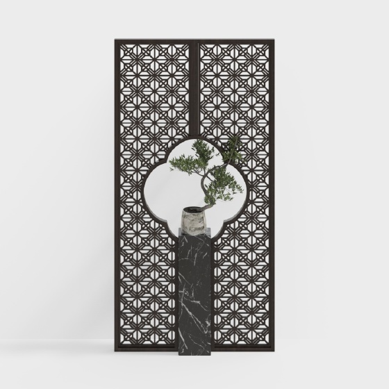 New Chinese Style Partition Screen