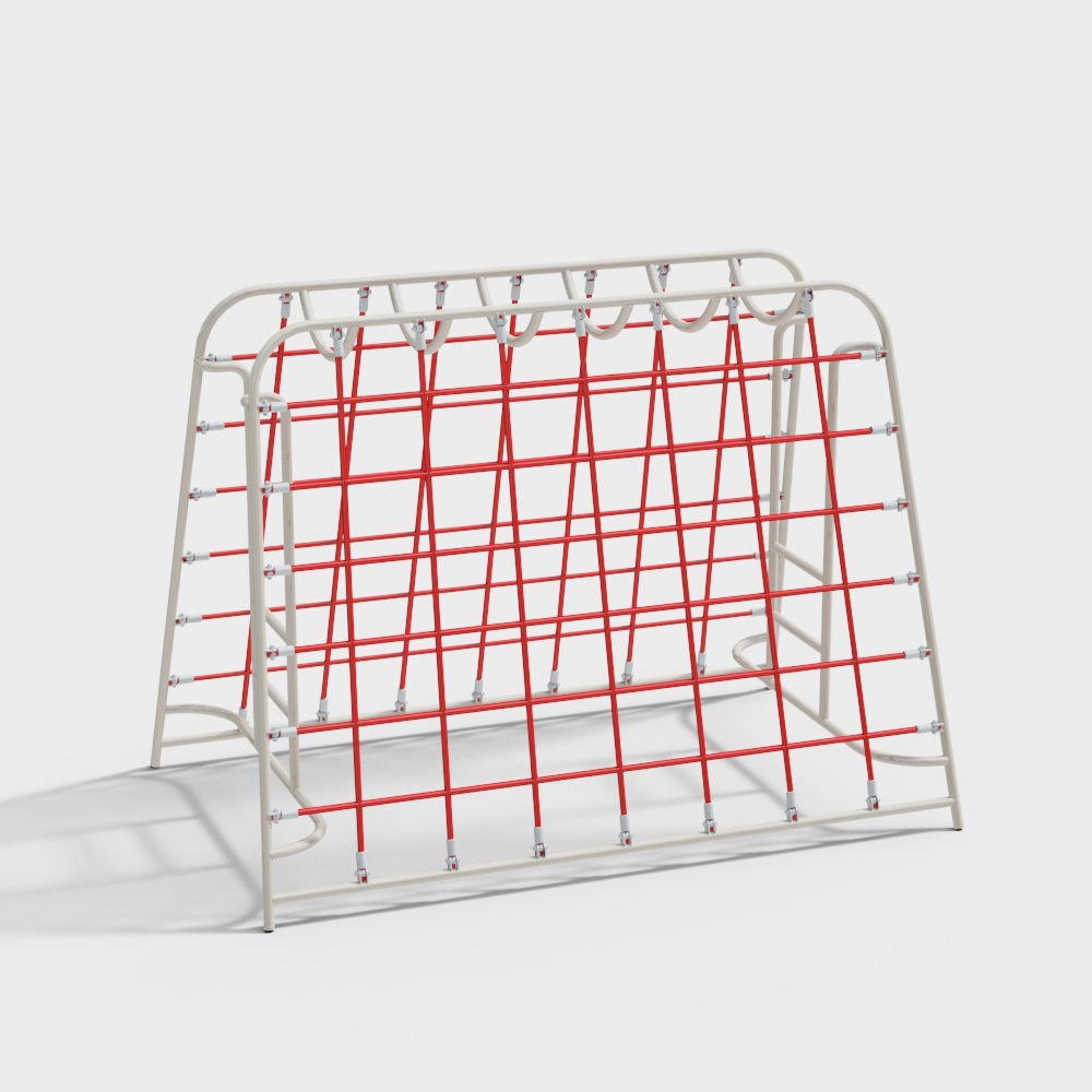 现代儿童攀爬网3D模型