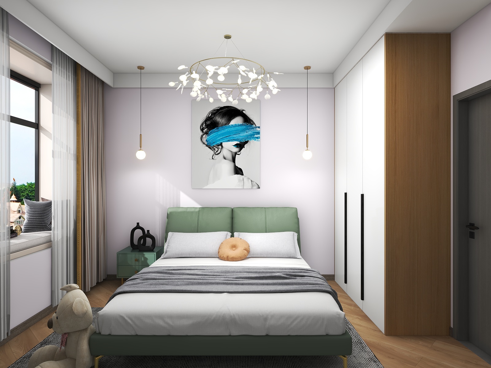 简墨视觉设计-山水印象-混搭风格-装修设计方案