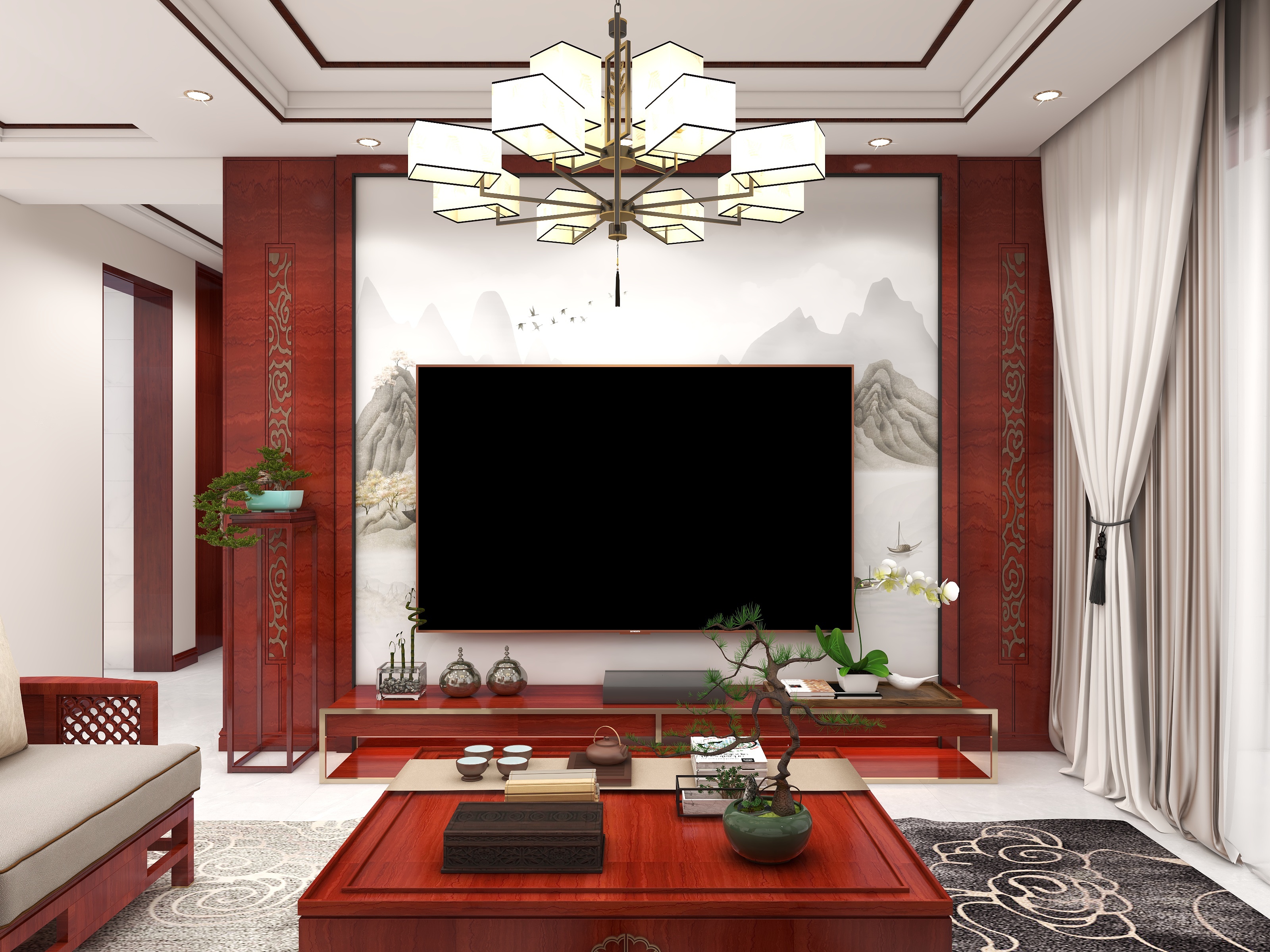 王哲-滨海花园139㎡4室-装修设计方案