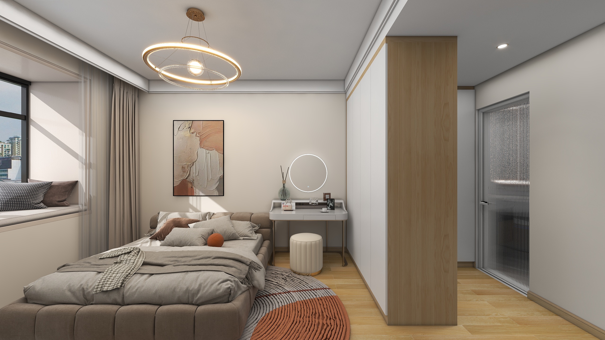 许宽-新都心天玺中间户123平3室-装修设计方案